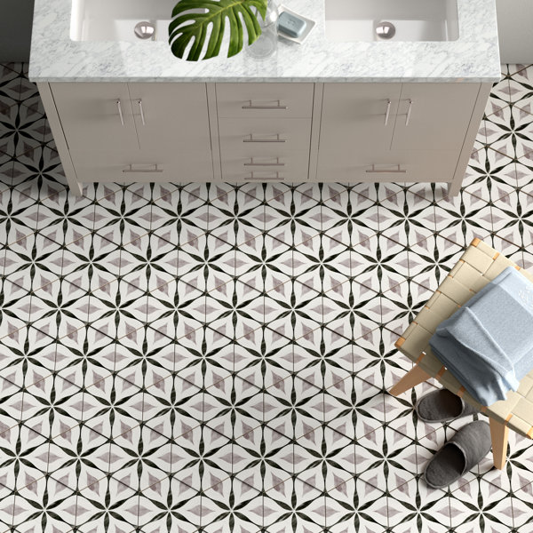 Bathroom Floor Tile You'll Love in 2020 Wayfair